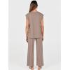 imageANRABESS Women 2 Piece Lounge Sets Summer Casual Knit Sweater Vest Pant Set Beach Vacation Airport Clothes 2025 Fall OutfitsBrown