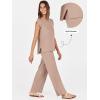 imageANRABESS Women 2 Piece Lounge Sets Summer Casual Knit Sweater Vest Pant Set Beach Vacation Airport Clothes 2025 Fall OutfitsKhaki