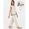 imageANRABESS Women 2 Piece Lounge Sets Summer Casual Knit Sweater Vest Pant Set Beach Vacation Airport Clothes 2025 Fall OutfitsKhakiblack