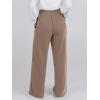imageANRABESS Women Asymmetric High Waist Wide Straight Leg Sweatpants with Pockets 2024 Fall Trendy Sweat Jogger PantsLight Brown