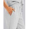 imageANRABESS Womens Wide Leg Sweatpants High Waist Baggy Flared Pants Drawstring Athletic Joggers Sweat PantsLight Grey