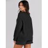 imageANRABESS Women 2 Piece Outfits Sweater Lounge Loungewear Sets 2025 Winter Cable Knit Oversized Sweaters Shorts Matching SetsBlack