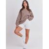 imageANRABESS Womens Sweatshirts Crewneck Fleece Oversized Pullover Sweaters Fall Winter Cute Tops Teen Girls Preppy Clothes 2025Gray Khaki