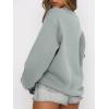 imageANRABESS Womens Sweatshirts Crewneck Fleece Oversized Pullover Sweaters Fall Winter Cute Tops Teen Girls Preppy Clothes 2025Sage Green