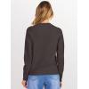 imageANRABESS Sweaters for Women 2025 Long Sleeve Crewneck Loose Fit Lightweight Knit Basic Fall Sweater OutfitsDeep Taupe