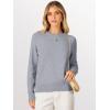 imageANRABESS Sweaters for Women 2025 Long Sleeve Crewneck Loose Fit Lightweight Knit Basic Fall Sweater OutfitsGrey
