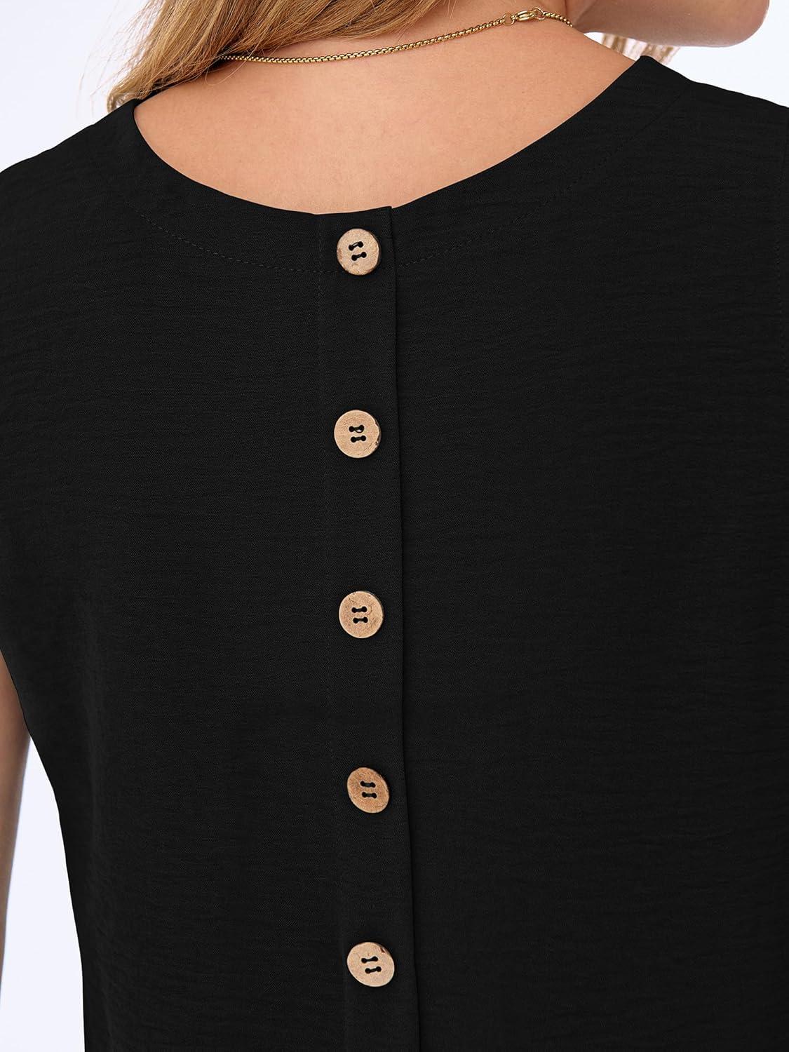 imageANRABESS Women Lounge Sets 2 Piece Outfits Summer Sleeveless Crop Tops Capri Wide Leg Pants Vacation Beach Travel SetsBlack