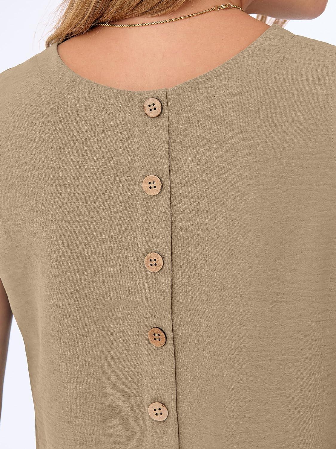 imageANRABESS Women Lounge Sets 2 Piece Outfits Summer Sleeveless Crop Tops Capri Wide Leg Pants Vacation Beach Travel SetsYellow Khaki