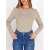 imageANRABESS Women Long Sleeve Thermal Shirt Fleece Tops 2025 Fall Winter Crew Neck Casual Base Layer TShirts Warm UndershirtsAlmond