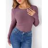 imageANRABESS Women Long Sleeve Thermal Shirt Fleece Tops 2025 Fall Winter Crew Neck Casual Base Layer TShirts Warm UndershirtsMauve