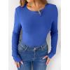 imageANRABESS Women Long Sleeve Thermal Shirt Fleece Tops 2025 Fall Winter Crew Neck Casual Base Layer TShirts Warm UndershirtsRoyal Blue