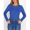 imageANRABESS Women Long Sleeve Thermal Shirt Fleece Tops 2025 Fall Winter Crew Neck Casual Base Layer TShirts Warm UndershirtsRoyal Blue