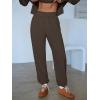 imageANRABESS Womens 2 Piece Outfits Lounge Sets Cropped Sweatshirt Joggers Fashion Sweatsuit Sweat Set 2025 Winter Travel OutfitsCoffee