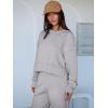 imageANRABESS Womens 2 Piece Outfits Lounge Sets Cropped Sweatshirt Joggers Fashion Sweatsuit Sweat Set 2025 Winter Travel OutfitsLight Grey