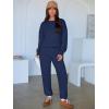 imageANRABESS Womens 2 Piece Outfits Lounge Sets Cropped Sweatshirt Joggers Fashion Sweatsuit Sweat Set 2025 Winter Travel OutfitsNavy Blue