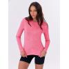 imageANRABESS Womens Long Sleeve Workout Quick Dry Fitted Yoga Gym Athletic ShirtsRed
