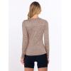imageANRABESS Womens Long Sleeve Workout Quick Dry Fitted Yoga Gym Athletic ShirtsTaupe