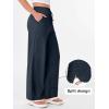imageANRABESS Womens Wide Leg Palazzo Pants High Waisted Split Hem Lounge Casual Trousers Drawstring Pant for Beach VacationNavy Blue