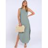 imageANRABESS Women Maxi Dress Summer Casual Loose Sleeveless Sundress Coverup Beach Eyelet Dresses 2026 Vacation Travel OutfitsGrey Green