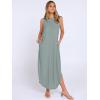 imageANRABESS Women Maxi Dress Summer Casual Loose Sleeveless Sundress Coverup Beach Eyelet Dresses 2026 Vacation Travel OutfitsGrey Green