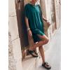 imageANRABESS Womens Summer T Shirt Dress 2025 Beach Vacation Travel Outfits Casual Simple Soft Mini Sundress Cover Up ClothesDeep Green