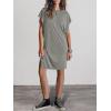 imageANRABESS Womens Summer T Shirt Dress 2025 Beach Vacation Travel Outfits Casual Simple Soft Mini Sundress Cover Up ClothesGray