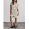 imageANRABESS Womens Summer T Shirt Dress 2025 Beach Vacation Travel Outfits Casual Simple Soft Mini Sundress Cover Up ClothesLight Gray