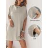 imageANRABESS Womens Summer T Shirt Dress 2025 Beach Vacation Travel Outfits Casual Simple Soft Mini Sundress Cover Up ClothesLight Gray