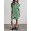 imageANRABESS Womens Summer T Shirt Dress 2025 Beach Vacation Travel Outfits Casual Simple Soft Mini Sundress Cover Up ClothesLight Green