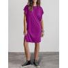 imageANRABESS Womens Summer T Shirt Dress 2025 Beach Vacation Travel Outfits Casual Simple Soft Mini Sundress Cover Up ClothesPurple