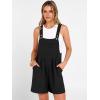 imageANRABESS Jumpsuits for Women 2026 Summer Short Overalls Casual Sleeveless Adjustable Loose Rompers Beach Vacation OutfitsBlack