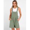 imageANRABESS Jumpsuits for Women 2026 Summer Short Overalls Casual Sleeveless Adjustable Loose Rompers Beach Vacation OutfitsLight Green