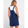 imageANRABESS Jumpsuits for Women 2026 Summer Short Overalls Casual Sleeveless Adjustable Loose Rompers Beach Vacation OutfitsNavy Blue