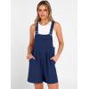 imageANRABESS Jumpsuits for Women 2026 Summer Short Overalls Casual Sleeveless Adjustable Loose Rompers Beach Vacation OutfitsNavy Blue