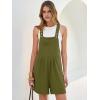 imageANRABESS Jumpsuits for Women 2026 Summer Short Overalls Casual Sleeveless Adjustable Loose Rompers Beach Vacation OutfitsOlive Green