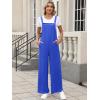 imageANRABESS Overalls for Women 2025 Summer Casual Loose One Piece Outfits Baggy Wide Leg Jumpers Lightweight Comfy RompersRoyal Blue