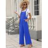 imageANRABESS Overalls for Women 2025 Summer Casual Loose One Piece Outfits Baggy Wide Leg Jumpers Lightweight Comfy RompersRoyal Blue