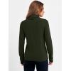 imageANRABESS Womens Turtleneck Long Sleeve Sweater Tops Casual Soft Knit Fit Lightweight Basic Pullover 2025 Fall Work OutfitsArmy Green