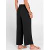 imageANRABESS Women Wide Leg Capri Pants Summer Palazzo High Waisted Casual Loose Lounge Flowy Cropped Beach Trousers Work OutfitsBlack