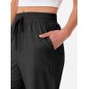 imageANRABESS Womens Wide Leg Palazzo Pants High Waist Split Hem Casual Lounge Pants 2026 Spring Summer Vacation TrousersBlack
