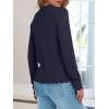 imageANRABESS Sweaters for Women Loose Fit Lightweight Soft Dressy Scalloped Long Sleeve Pullover Tops 2025 Fall Casual OutfitsNavy Blue
