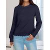 imageANRABESS Sweaters for Women Loose Fit Lightweight Soft Dressy Scalloped Long Sleeve Pullover Tops 2025 Fall Casual OutfitsNavy Blue