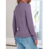 imageANRABESS Sweaters for Women Loose Fit Lightweight Soft Dressy Scalloped Long Sleeve Pullover Tops 2025 Fall Casual OutfitsPurple