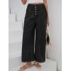 imageANRABESS Womens Wide Leg Barrel Jeans 2026 Spring Baggy High Waisted Trendy Cropped Denim Pants with PocketsBlack