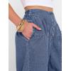 imageANRABESS Womens Wide Leg Barrel Jeans 2026 Spring Baggy High Waisted Trendy Cropped Denim Pants with PocketsWater Blue