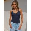 imageANRABESS V Neck Tank Tops for Women Ribbed Knit Camisole 2026 Summer Casual Sleeveless Slim Fitted Basic Cami Shirts ClothesNavy Blue