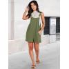 imageANRABESS Womens Short Overalls Summer Adjustable Strap Loose Fit Bib Shortalls Rompers Spring Travel Vacation ClothesArmy Green