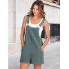 imageANRABESS Womens Short Overalls Summer Adjustable Strap Loose Fit Bib Shortalls Rompers Spring Travel Vacation ClothesAzure