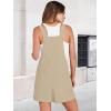 imageANRABESS Womens Short Overalls Summer Adjustable Strap Loose Fit Bib Shortalls Rompers Spring Travel Vacation ClothesKhaki