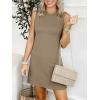 imageANRABESS Womens Summer Casual Mini Dresses 2026 Sleeveless Crewneck Split WrinkleFree Beach Travel Vacation Short SundressLight Brown